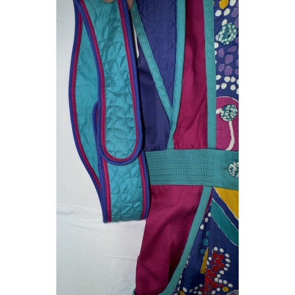 Jeanne Marc Vintage 80s Jumpsuit Sz Small‎ 8 / 10  Wearable Art eighties Rare - Picture 8 of 16